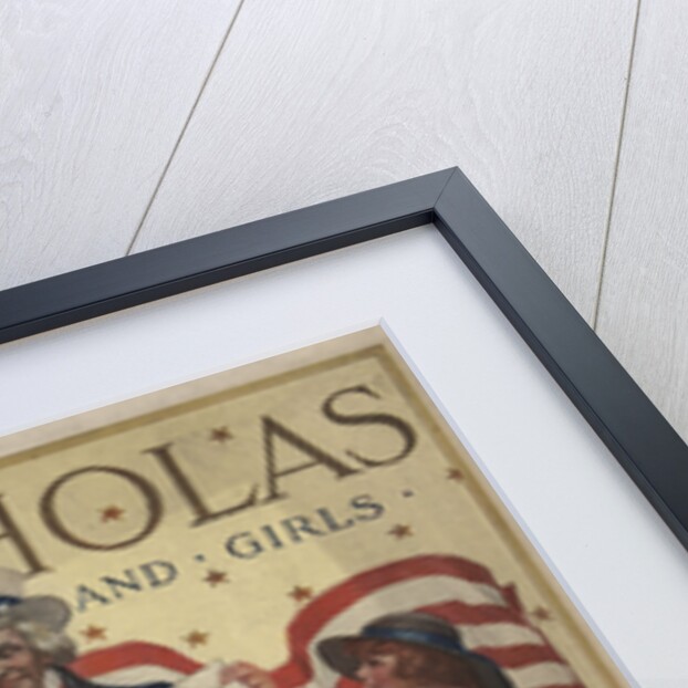 Illustration of Uncle Sam Handing Out Liberty Bonds by Norman Price