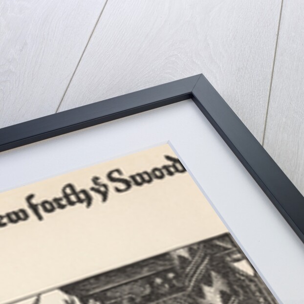 How Arthur Drew Forth Ye Sword by Howard Pyle