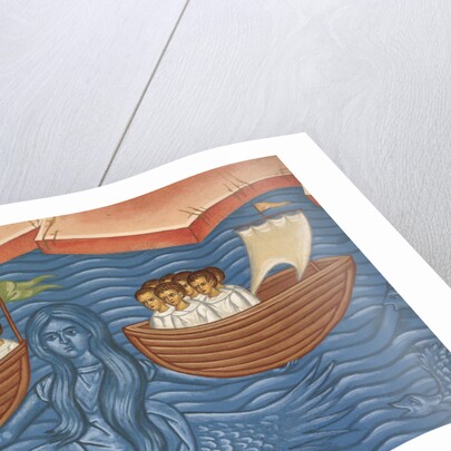 Detail from Apocalypse Fresco at Monastery of Saint-Antoine-le-Grand by Anonymous