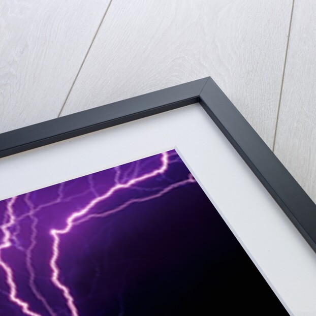 Lightning over San Francisco by Anonymous