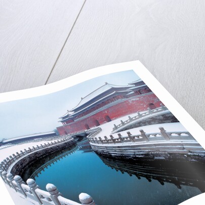 Wu Gate and Jinshui Bridge Covered in Snow by Anonymous