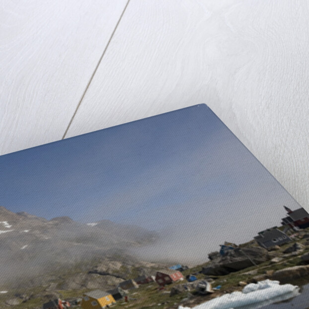Aappilattoq Village and Mountain by Anonymous