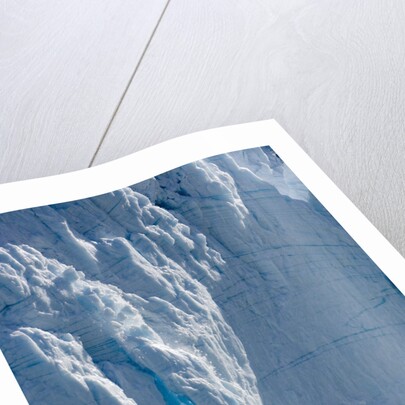 Icebergs Calving From Equip Sermia Glacier by Anonymous