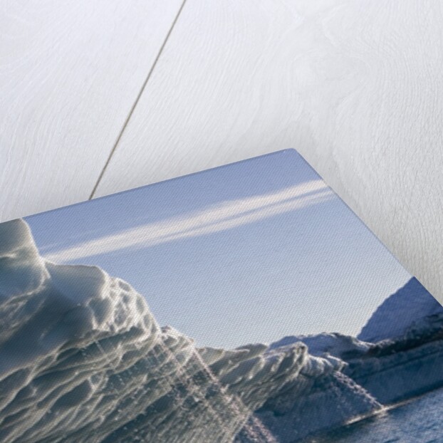Melting Icebergs, Ililussat, Greenland by Anonymous