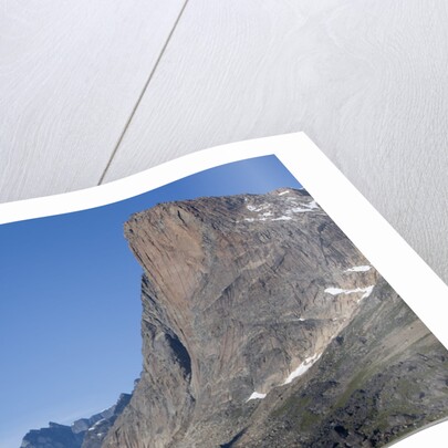 Mountain Peaks Along Prins Christian Sund by Anonymous