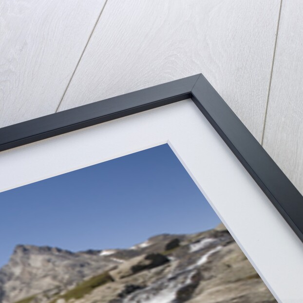 Waterfall and Mountain Landscape on Pamiagdluk Island by Anonymous