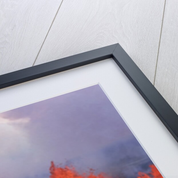 Lava Fountain at Krafla Volcanic Eruption by Anonymous