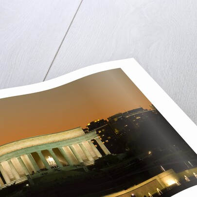 Lincoln Memorial at Night by Anonymous