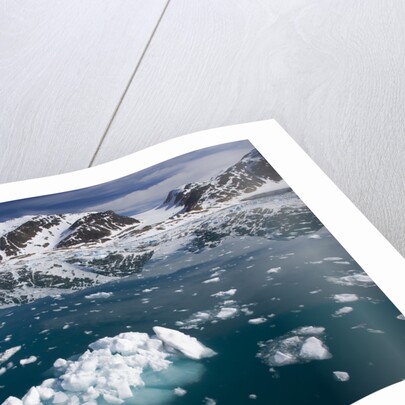 Bergy Bits Near Spitsbergen Island by Anonymous