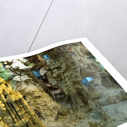 Inside Grotto of Thien Cung Cave by Anonymous