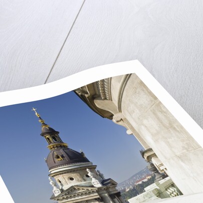 Clock Tower of St. Stephen's Basilica by Anonymous