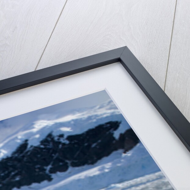 Mountains and Ice at Nekko Harbor by Anonymous