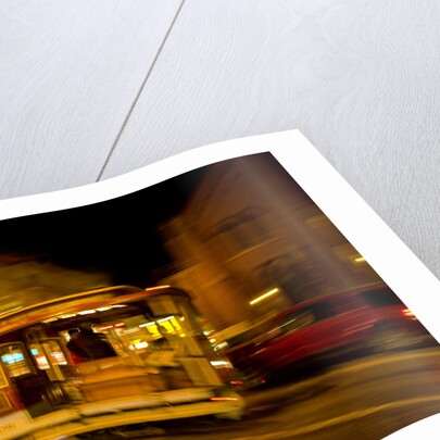 Cable Car on California Street by Anonymous