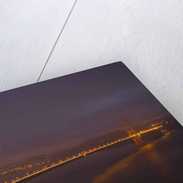 Golden Gate Bridge at Night by Anonymous