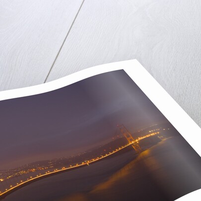 Golden Gate Bridge at Night by Anonymous