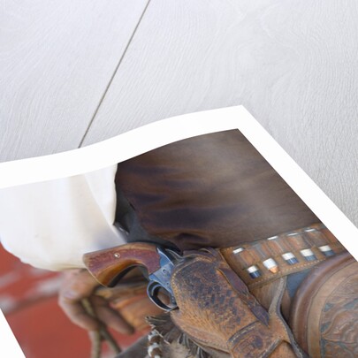 Close-up of Pistol on Cowboy's Belt by Anonymous