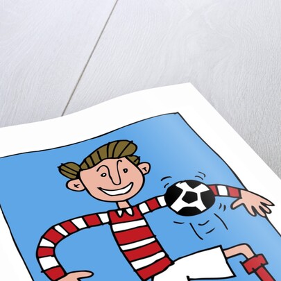 Soccer Player by Anonymous