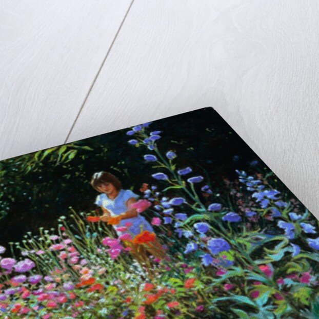 Garden Girl by Anonymous