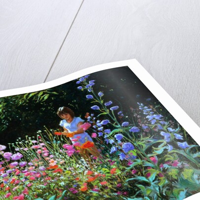 Garden Girl by Anonymous