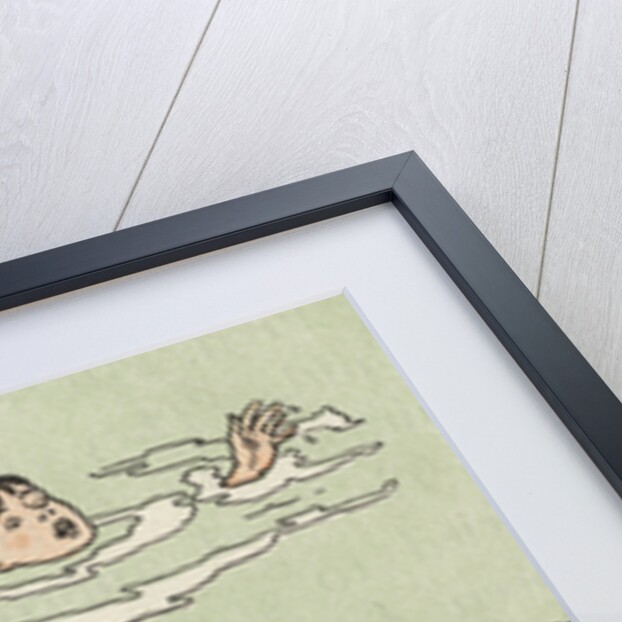 Illustration of Boy Being Saved from Drowning by Anonymous