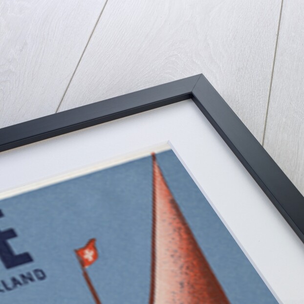 Beau Rivage Hotel Geneve Luggage Label by Anonymous