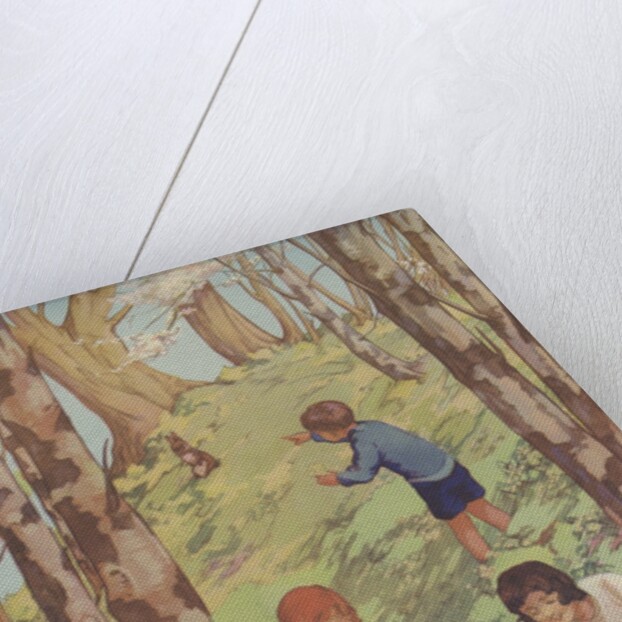 Primroses and Violets by K. Nixon