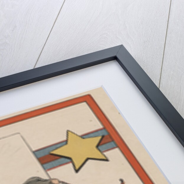 Illustration of an Elephant and Circus Performers by Constance White