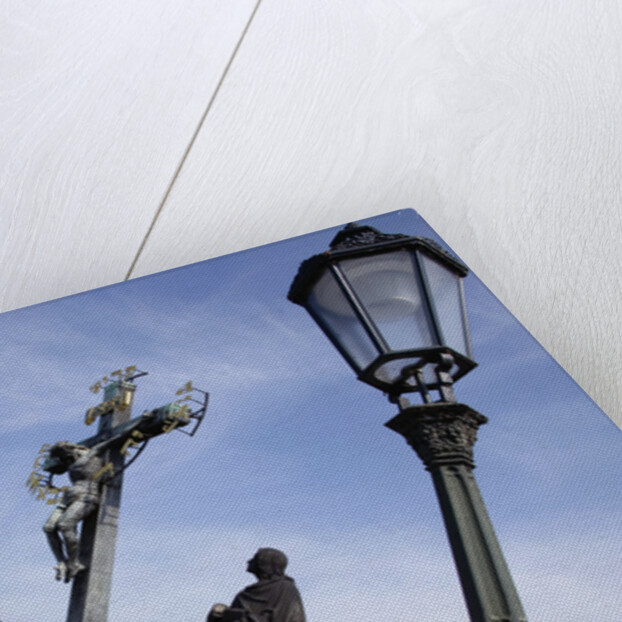 17th-Century Crucifix on Charles Bridge by Anonymous