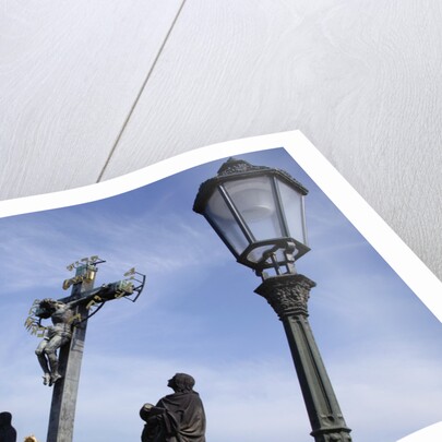 17th-Century Crucifix on Charles Bridge by Anonymous