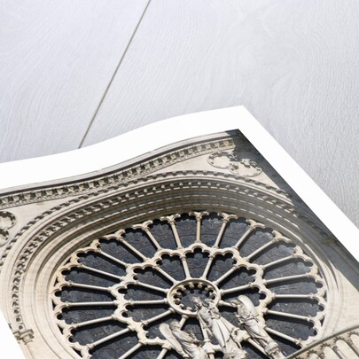 Saints on the Facade of Notre Dame Cathedral by Anonymous