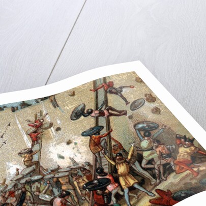 Illustration of the Siege of Paris by Normans by Anonymous