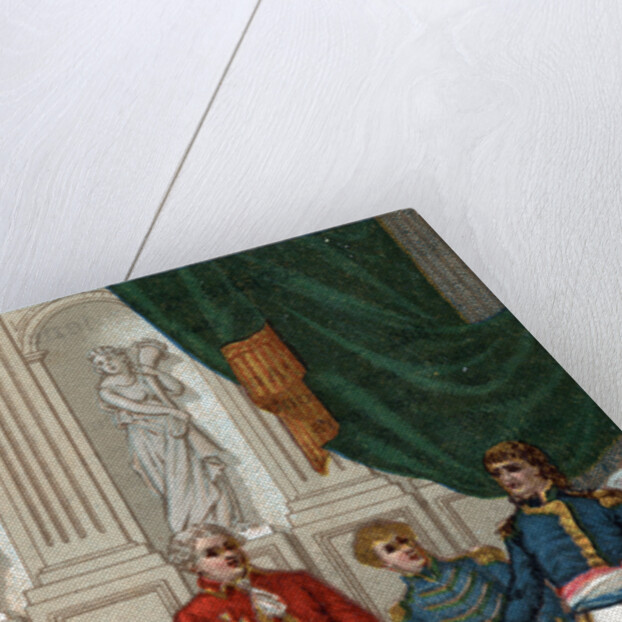 Illustration of Napoleon Bonaparte at the Signing of the Treaty of Amiens by Anonymous