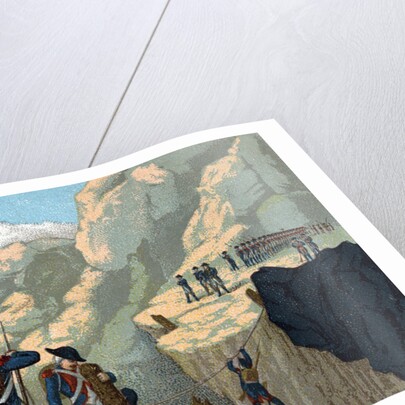 Illustration of the Passage of the Simplon by General Bethencourt by Anonymous