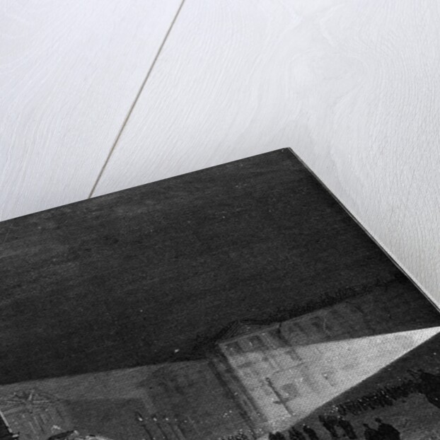 Illustration of the Debut of Electric Lighting in Place de la Concorde by Anonymous