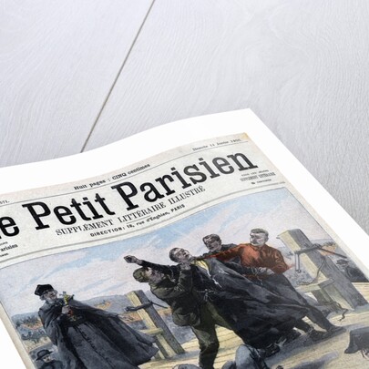 Illustration of an Execution by Garroting in Spain by Anonymous