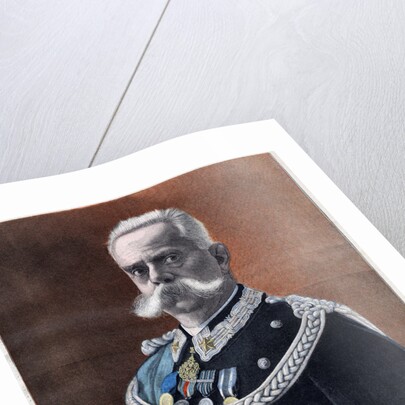 Newspaper Illustration of Humbert I, King of Italy by Anonymous