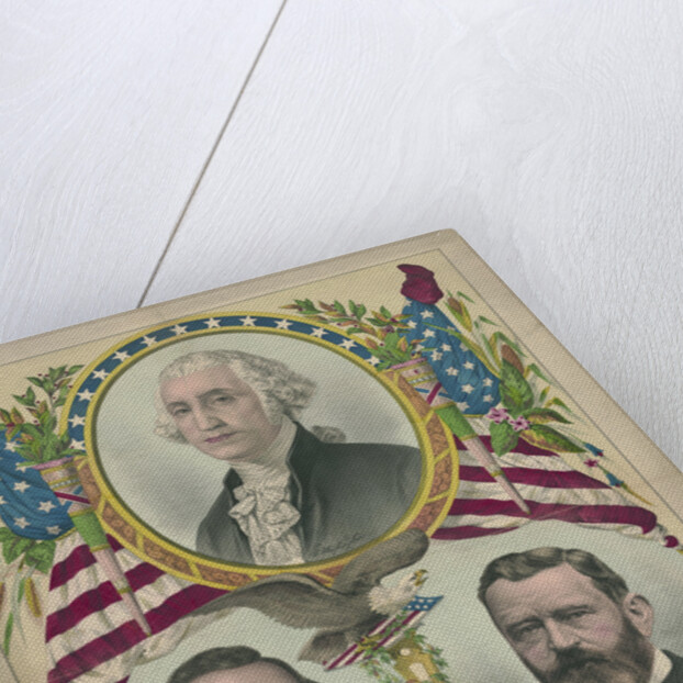 Our Country's Heroes Print by Anonymous