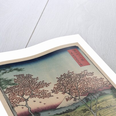 Sunset Hill, Meguro in the Eastern Capital by Ando Hiroshige