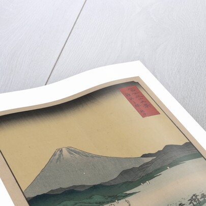 Pine Beach at Miho in Suruga by Ando Hiroshige