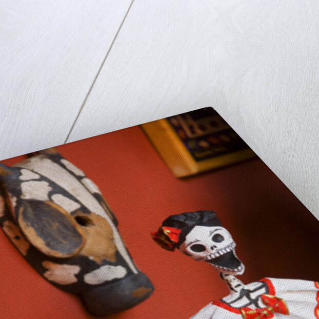 Day of the Dead Papier Mache Figurine by Anonymous