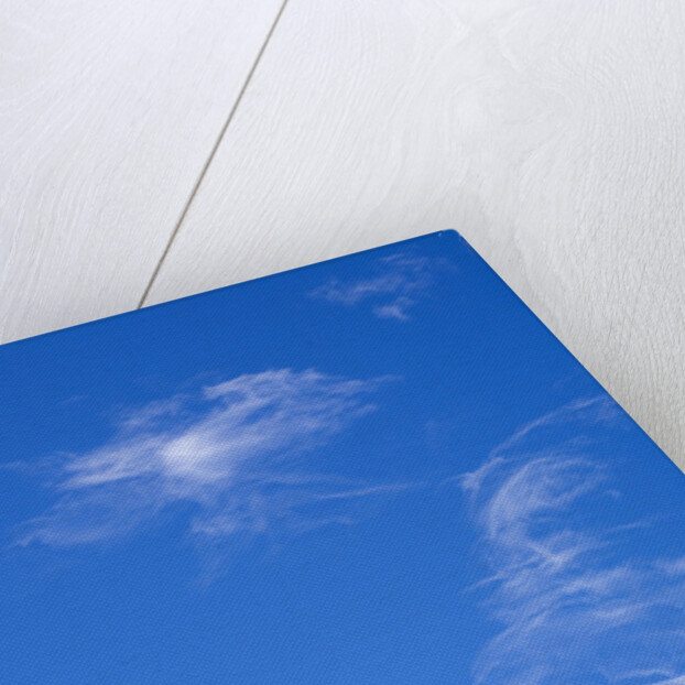 Delicate Cirrus Clouds Above Desert by Anonymous