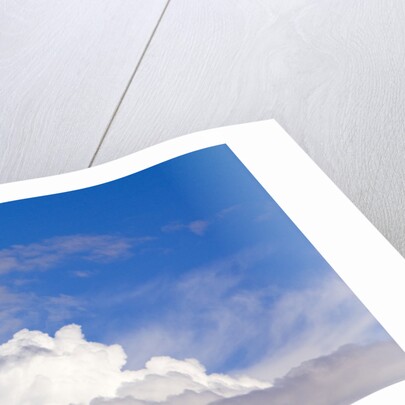 Dramatic Big Cumulus Clouds at Noon by Anonymous