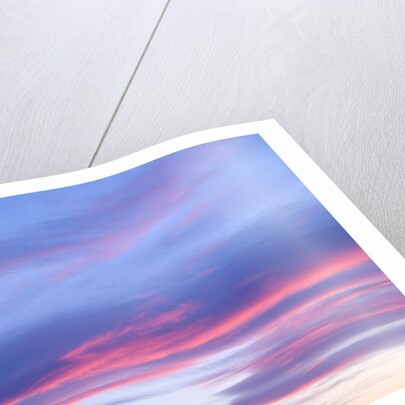 Colorful Clouds in Evening by Anonymous