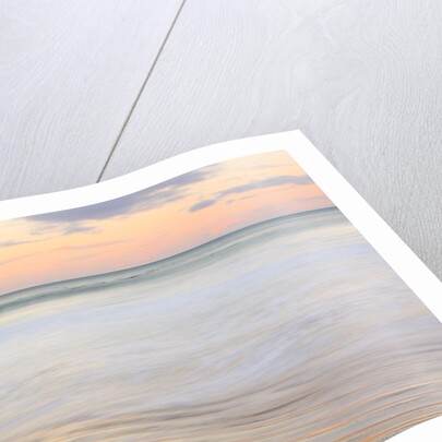 Surf Lapping Sandy Beach by Anonymous