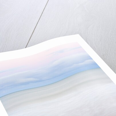 Surf Lapping Sandy Beach by Anonymous