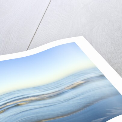 Small Waves Lapping Sandy Beach by Anonymous