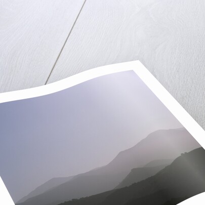 Hills in Silhouette by Anonymous