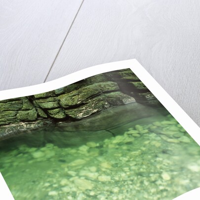 Green Rocks and River by Anonymous