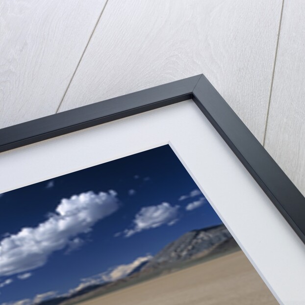 Rock Pushed by Wind in Desert by Anonymous