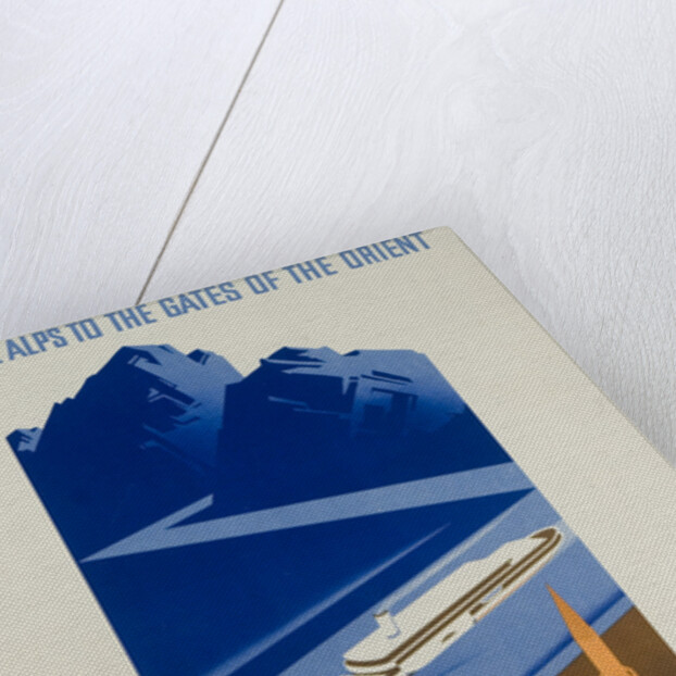 Danube Steam Navigation Company Poster by Hanns Wagula